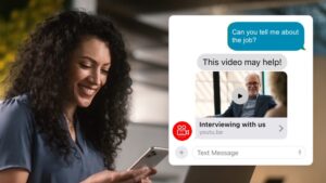 Video Intro's - Create a welcoming interview experience for candidates and managers.